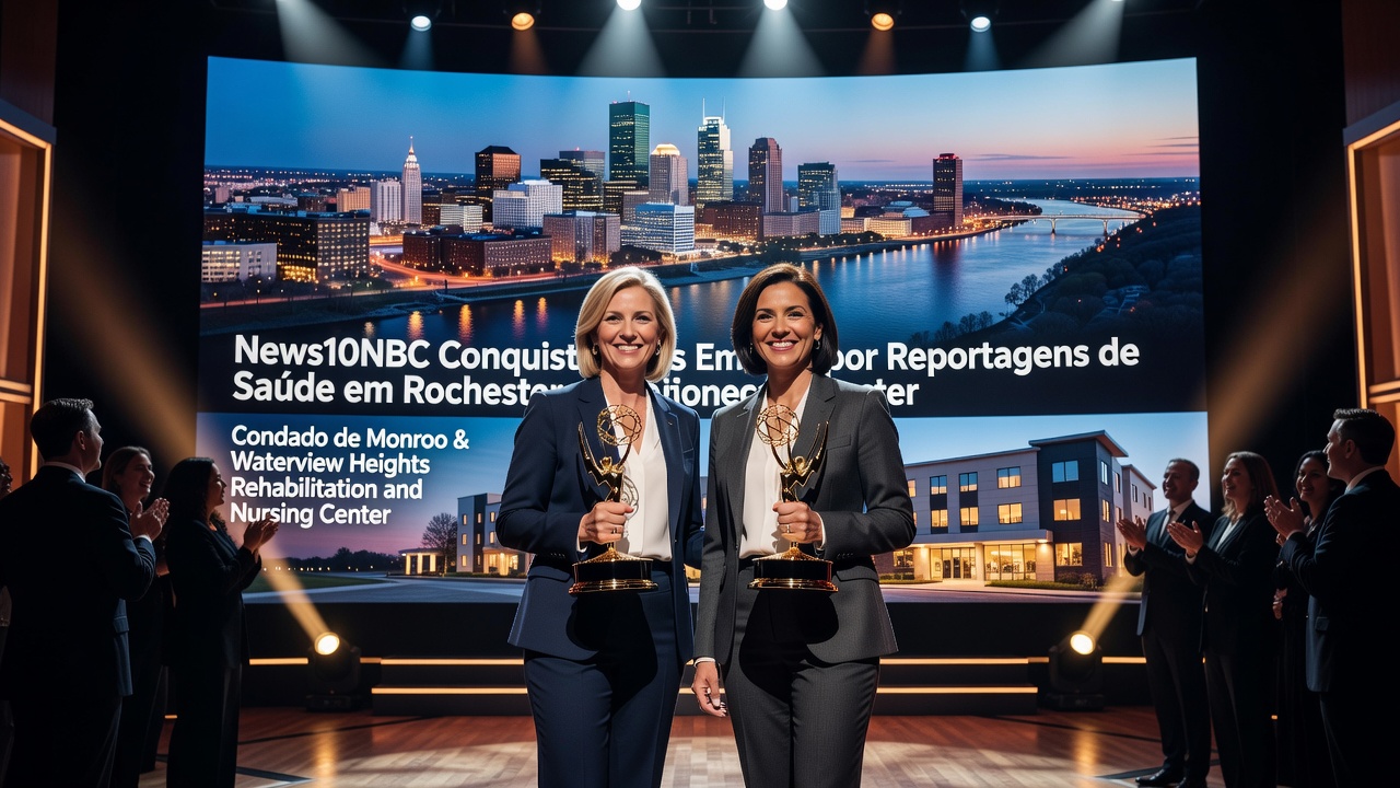 News10NBC Conquista Dois Emmys por Reportagens de Saúde em Rochester